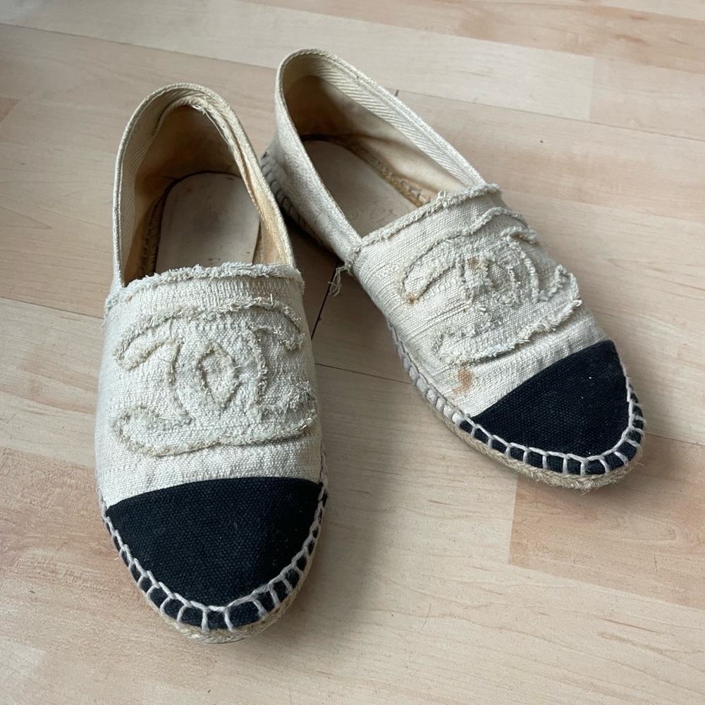 Pre loved Chanel espadrilles
